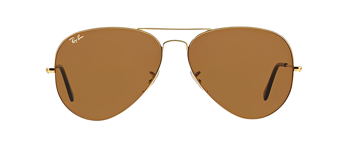 Ray Ban Large Metal RB3025 Dorada-Marrón