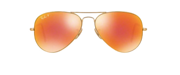 Ray Ban Large Metal RB3025 Dorada-Naranja