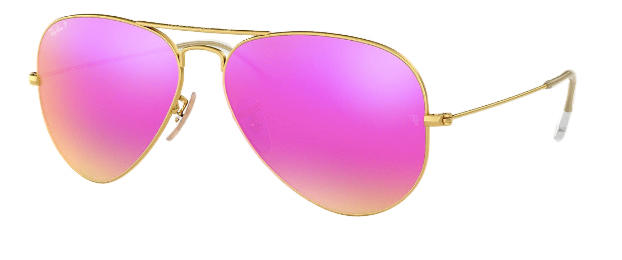 Ray Ban Large Metal RB3025 Dorada-Rosa