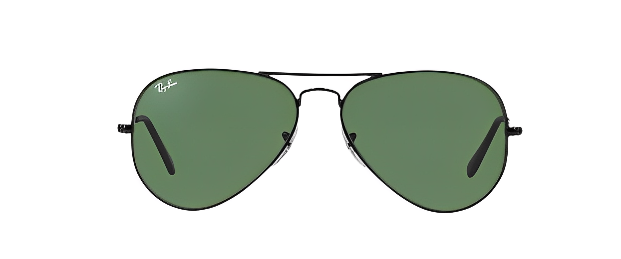 Ray Ban Large Metal RB3025 Negra-Verde