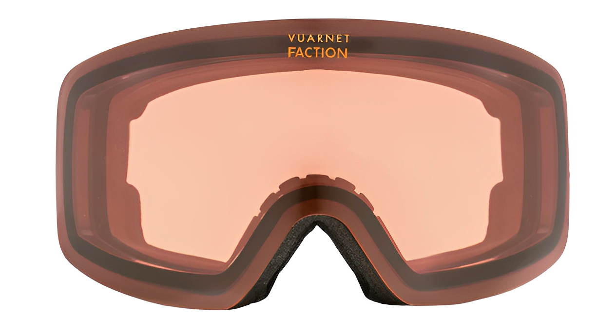 Vuarnet Masque de Ski Vuarnet x Faction Orange Noir / Grey Silver Flash